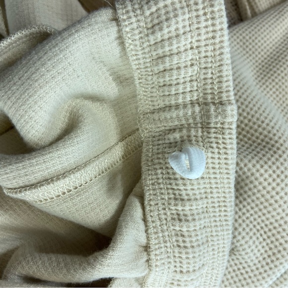 Samii Ryan Smiley Women's Beige/cream Thermal Jogger Pants XLarge xl - Picture 11 of 13